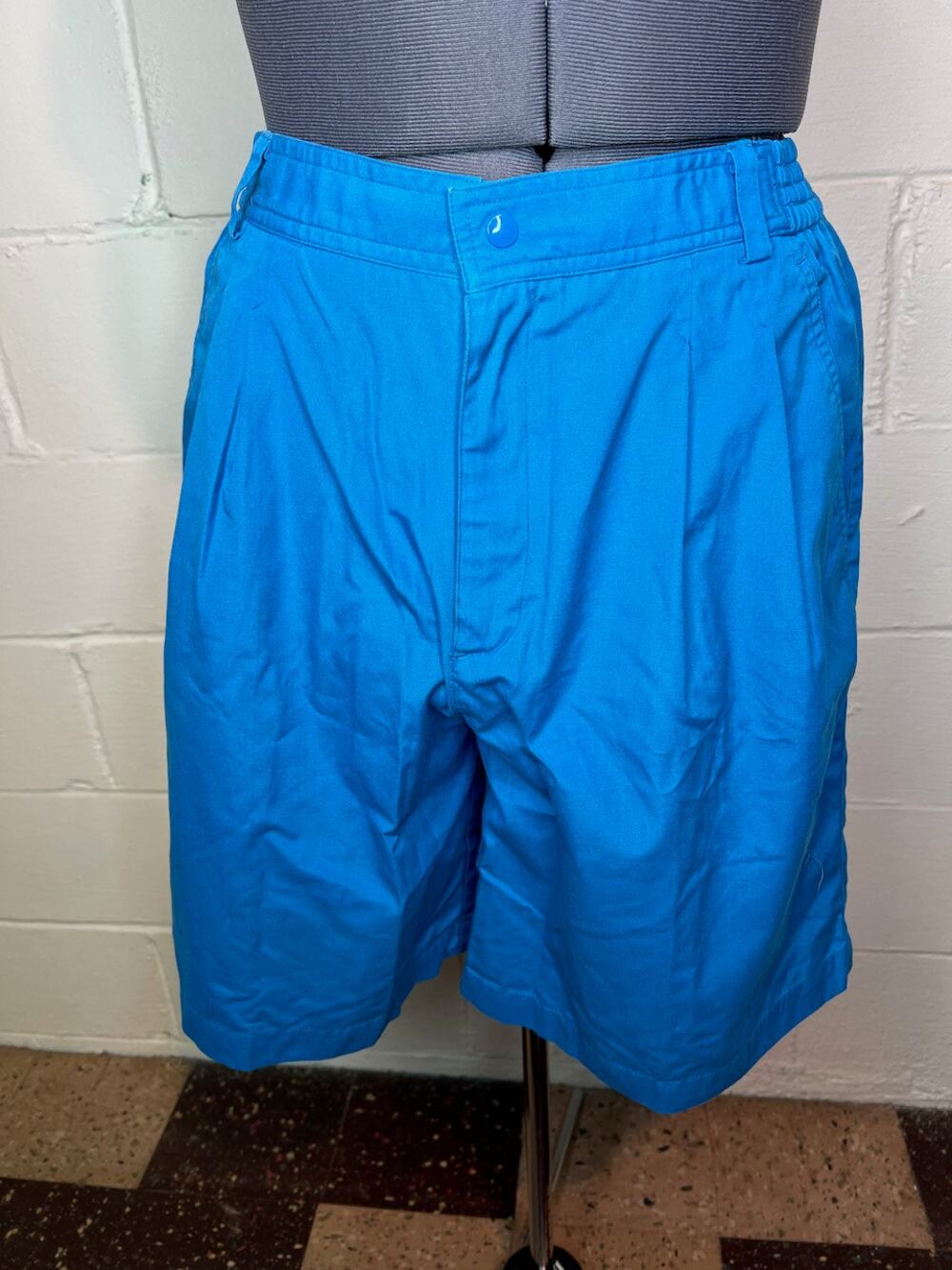 Liz Sport high waisted shorts blue